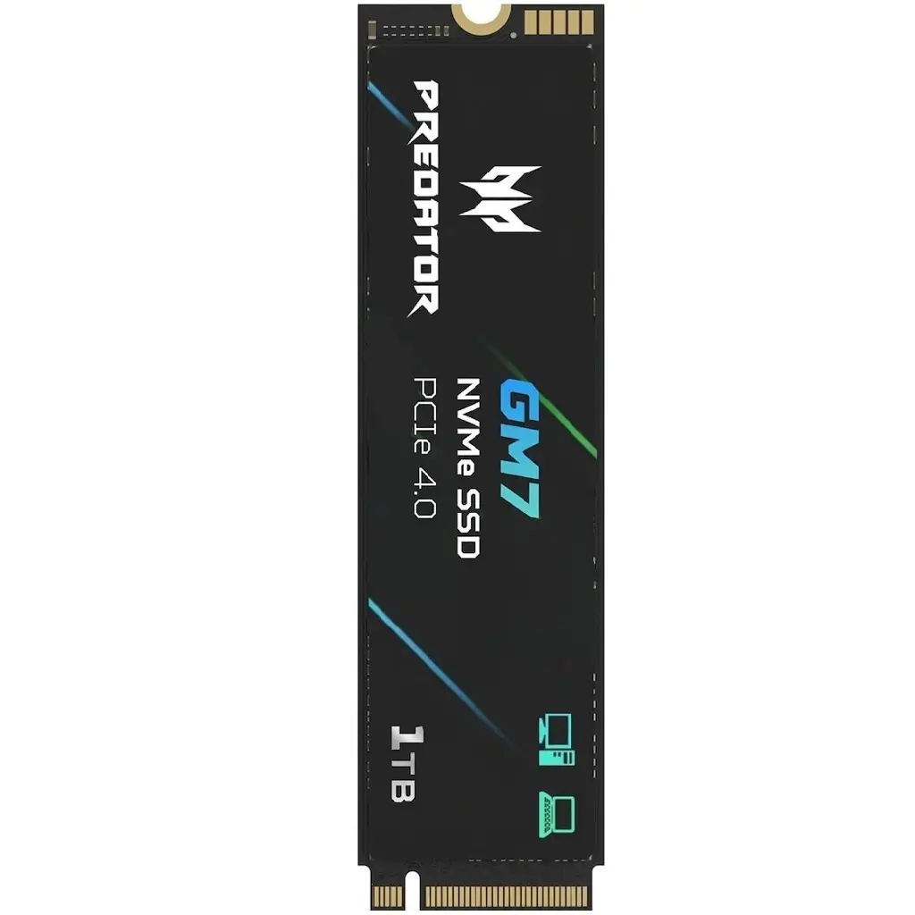 SSD PREDATOR ACER GM7 1TB M.2 PCIE4.0 BL.9BWWR.118 11M DE GARANTIA