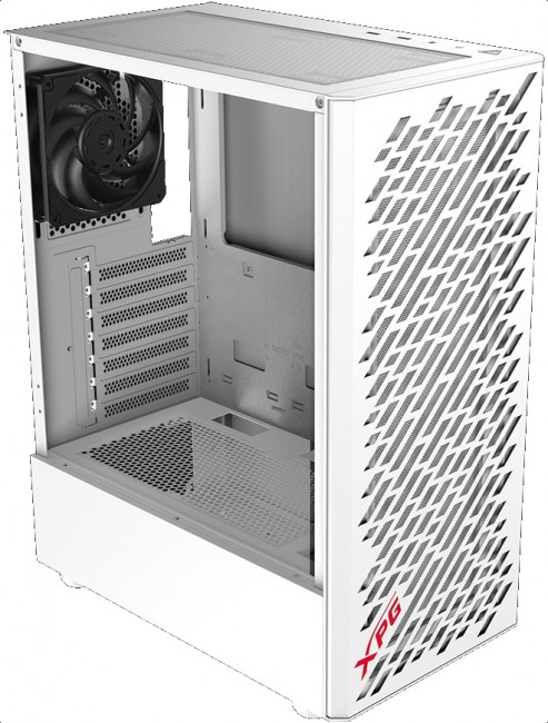 GABINETE ADATA XPG VALOR MESH BLANCO ATX S/FUENTE CRISTAL VALORMESHMT-WHCWW