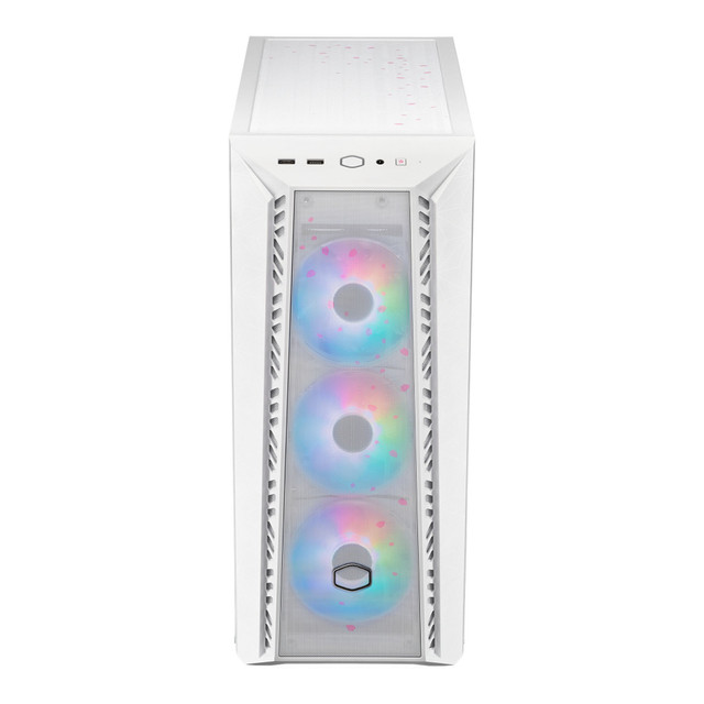 GABINETE COOLER MASTER MASTERBOX 520 MESH SAKURA BLANCO ARGB EATX MB520-WGNN-S02 SIN GARANTIA