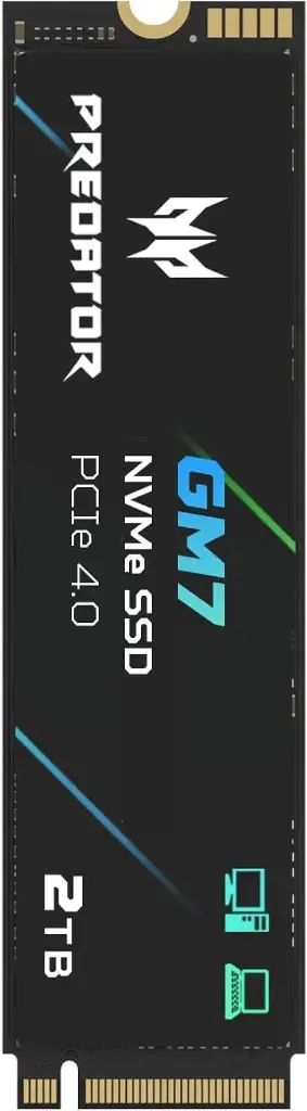 SSD PREDATOR ACER GM7 2TB M.2 PCIE4.0 BL.9BWWR.119 11M DE GARANTIA