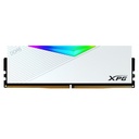 RAM ADATA LANCER DDR5 16GB 5200 BLANCO RGB AX5U5200C3816G-CLARWH 11M DE GARANTIA