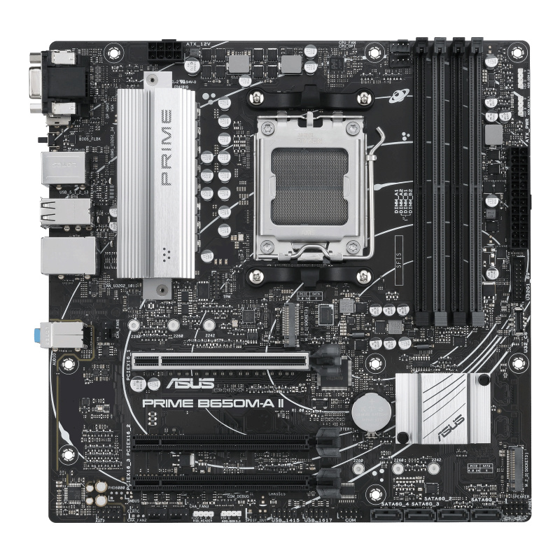MOTHER AMD B650M-A II-CSM ASUS PRIME AM5 4xDDR5 192GB M-ATX 90MB1EH0-M0AAYC 12M DE GARANTIA