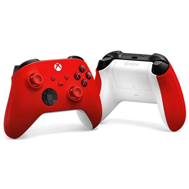 CONTROL XBOX SERIES INALAMBRICO PULSE RED COM/XBOX SERIES X/S XBOX ONE Y PC BLUETOOTH QAU-00081 1AÑO DE GARANTIA
