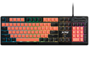 TECLADO ADATA XPG SEEKER EDICION MERA NEGRO-ROSA SEEKER105Z-BK/OGCES 11M DE GARANTIA