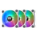 VENTILADOR THERMALTAKE PURE 12 ARGB 120MM 3 PACK CL-F127-PL12SW-A 3M DE GARANTIA
