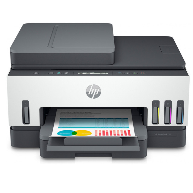 MULTIFUNCIONAL HP SMART TANK 750 A COLOR A4 USB 15PPM COM/WIN/MAC 6UU47A GARANTIA CON FABRICANTE