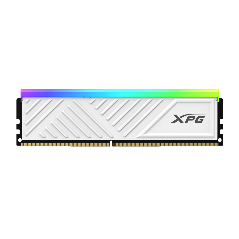 RAM ADATA D35 DDR4 8GB 3200 BLANCO RGB AX4U32008G16A-SWHD35G 11M DE GARANTIA