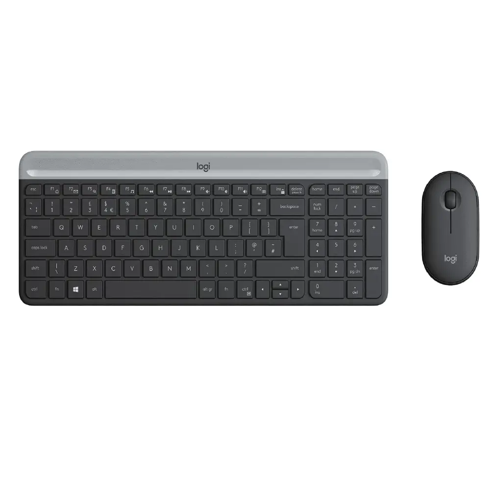 KIT 2 EN 1 WIFI LOGITECH MK470 GRAFITO ESP 920-009266 12M DE GARANTIA