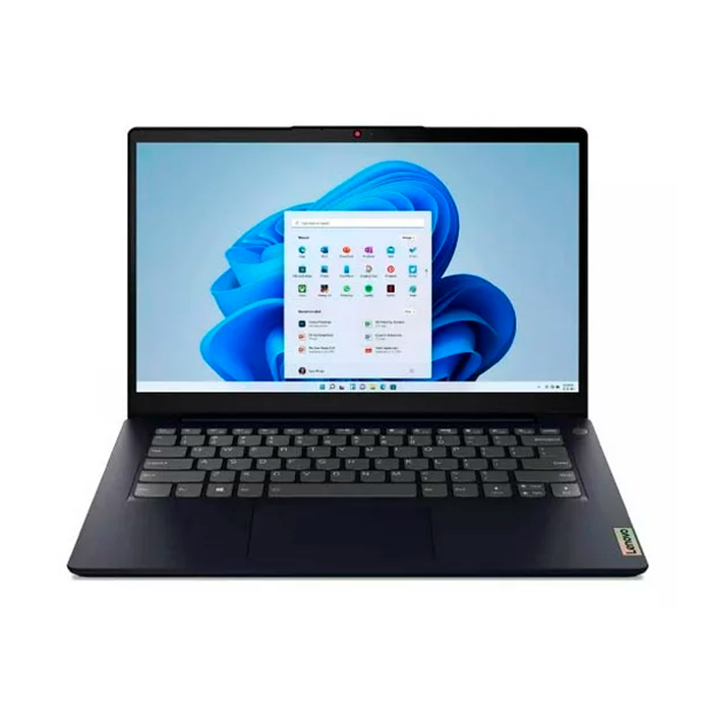 LAPTOP LENOVO IDEA 3 RYZEN 7 5700U 512GB SSD 8GB DDR4 14" FHD W11H AZUL ABISMO 82KT00V8US 1AÑO DE GARANTIA