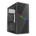GABINETE ACTECK DRAKO GM450 RGB NEGRO ATX 500W AC-935715 3M DE GARANTIA 