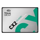 SSD TEAMGROUP CX2 256GB 2.5 SATA3 T253X6256G0C101 11M DE GARANTIA