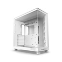 GABINETE NZXT H6 FLOW BLANCO ATX S/FUENTE CRISTAL USB 3.2 TIPO-C CC-H61FW-01 11M DE GARANTIA