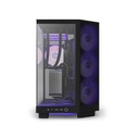 GABINETE NZXT H6 FLOW RGB NEGRO ATX S/FUENTE CRISTAL USB 3.2 TIPO-C CC-H61FB-R1 11M DE GARANTIA