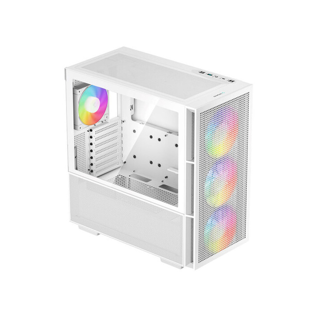 GABINETE DEEPCOOL CH560 BLANCO E-ATX ARGB S/FUENTE CRISTAL R-CH560-WHAPE4-G-1 11M DE GARANTIA