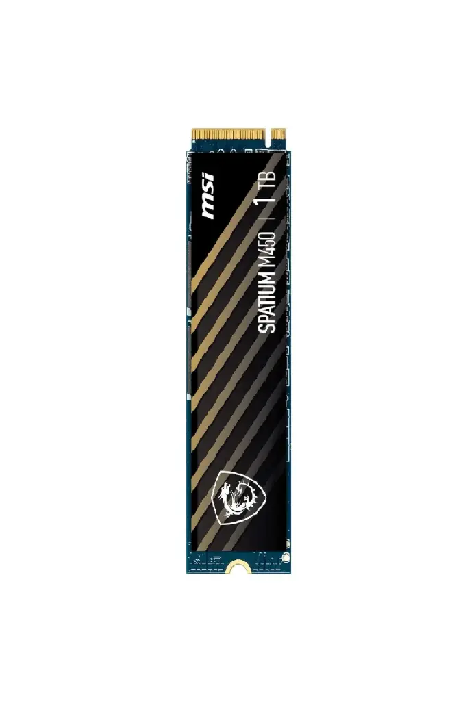 SSD MSI SPATIUM M450 1TB M2 PCIEX 3600/3000MBs SPATIUM M450 PCIE 4.0 NVME M.2 1TB 11M DE GARANTIA