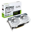 TVIDEO ASUS DUAL RTX4060 OC 8GB WHITE DDR6 HDMI DUAL-RTX4060-O8G-WHITE 90YV0JC2-MVAA00 1 AÑO DE GARANTIA