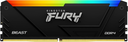 RAM KINGSTON FURY BEAST DDR4 32GB 3200 NEGRO RGB KF432C16BB2A/32 1 AÑO DE GARANTIA