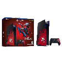 CONSOLA SONY PLAYSTATION 5 EDITION MARVEL SPIDERMAN 2 825GB WIFI BLUETOOTH UNIDAD OPTICA NEGRO/ROJO CFI-1216A 1000039571 1AÑO DE GARANTIA
