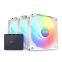 VENTILADOR NZXT F120 RGB CORE TRIPLE PACK BLANCO 3X120MM RF-C12TF-W1 11M DE GARANTIA