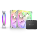 VENTILADOR NZXT F120 RGB DUO TRIPLE PACK BLANCO 3X120MM RF-D12TF-W1 11M DE GARANTIA