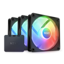 VENTILADOR NZXT F120 RGB CORE TRIPLE PACK NEGRO 3X120MM RF-C12TF-B1 11M DE GARANTIA