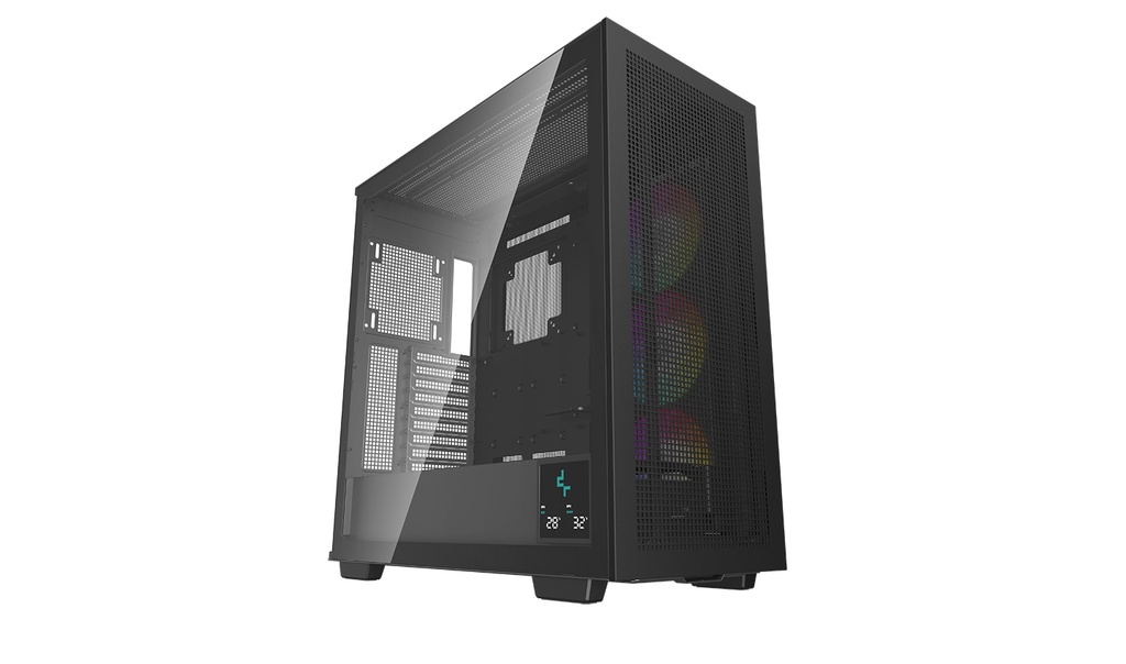 GABINETE DEEPCOOL MORPHEUS NEGRO E-ATX ARGB DIGITAL S/FUENTE CRISTAL R-MORPHEUS-BKAPA1-G-1 11M DE GARANTIA