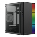 GABINETE ACTECK FUSION II GI440 RGB NEGRO M-ATX 500W ACRILICO AC-935753 03M DE GARANTIA(FUENTE)