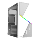 GABINETE ACTECK DRAKO GM450 RGB BLANCO ATX 500W AC-935722 3M DE GARANTIA (FUENTE)