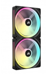 VENTILADOR CORSAIR ICUE LINK QX140 KIT 2X1 RGB 140MM NEGRO CO-9051004-WW 11M DE GARANTIA
