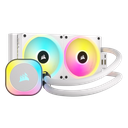 ENFRIAMIENTO CORSAIR ICUE LINK H100i 240MM RGB AIO BLANCO CW-9061005-WW 1 AÑO DE GARANTIA
