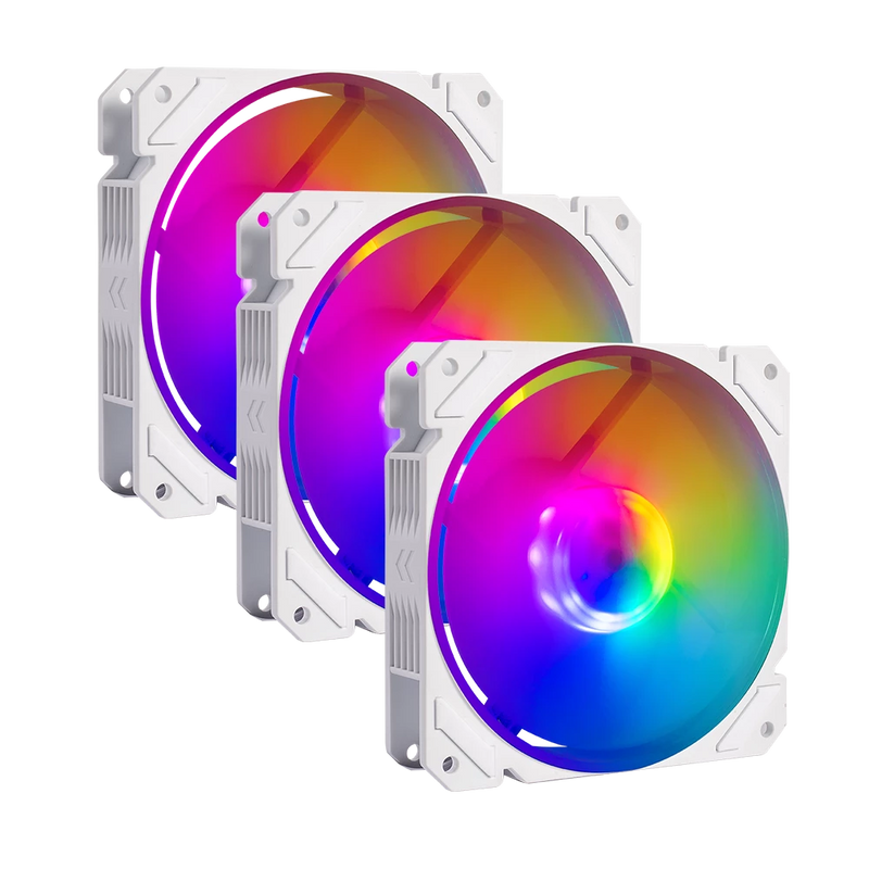 VENTILADOR BALAM RUSH EOLOX BLAZE EX70KW KIT3X1 120MM BLANCO ARGB -937979 3M DE GARANTIA