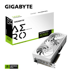 TVIDEO GIGABYTE RTX 4090 AERO OC 24 GB 384 BIT GDDR6X HDMI DP GV-N4090AERO OC 24GD 11M DE GARANTIA