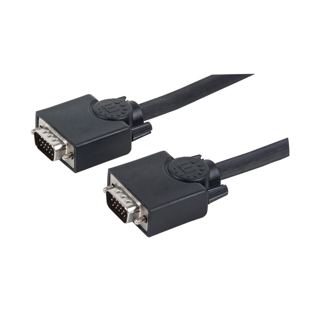 CABLE MANHATTAN VGA MACHO 15M NEGRO 313629 1M DE GARANTIA