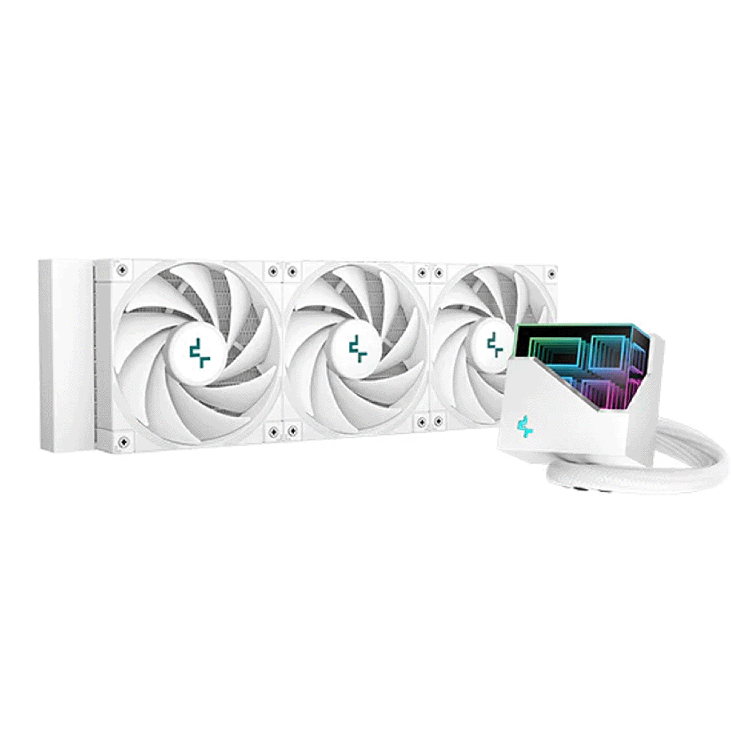 ENFRIAMIENTO DEEPCOOL LT720 BLANCO RGB 360MM LGA1700/AM5 R-LT720-WHAMNF-G-1 11M DE GARANTIA