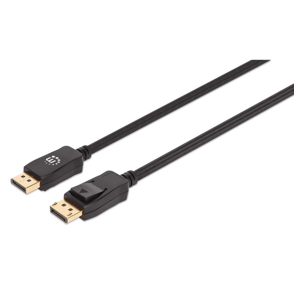 CABLE DISPLAYPORT MANHATTAN MACHO 8K 2M 353618 1M DE GARANTIA