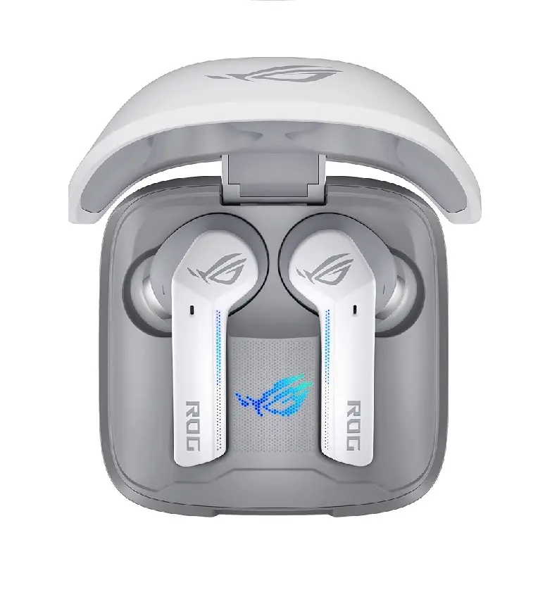 AUDIFONOS ASUS ROG CETRA TRUE WIRELESS GAMING WHITE BLUETHOOTH BLANCO 90YH03X1-B5UA00 12M DE GARANTIA
