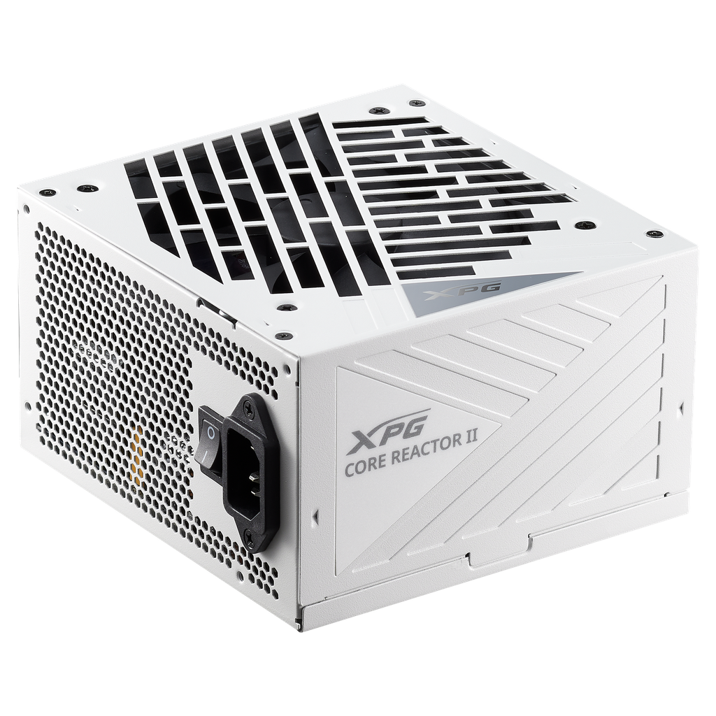 FUENTE ADATA XPG CORE REACTOR II 850W GOLD PCIE5.0 BLANCO FULL MOD COREREACTORII850G-WHCUS 11M DE GARANTIA