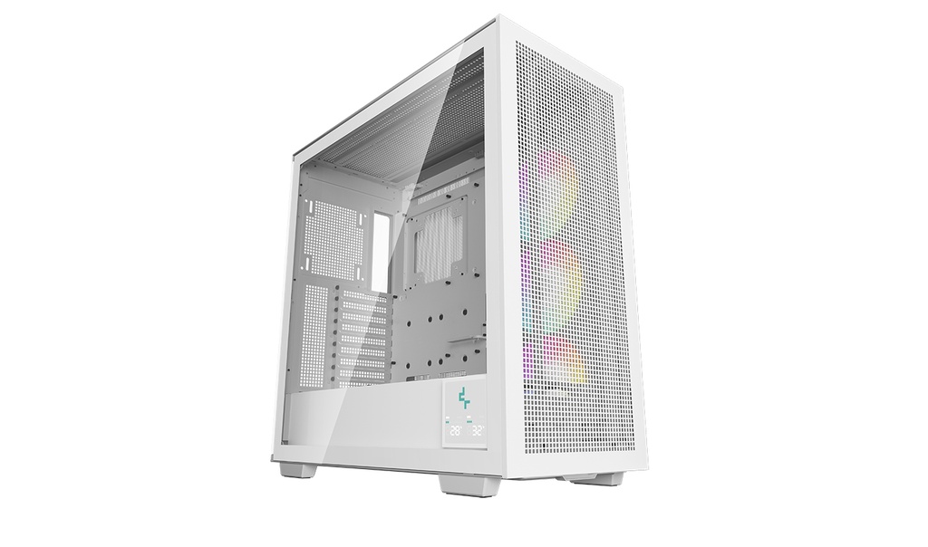 GABINETE DEEPCOOL MORPHEUS BLANCO E-ATX ARGB DIGITAL S/FUENTE CRISTAL R-MORPHEUS-WHAPA1-A-1 11M DE GARANTIA
