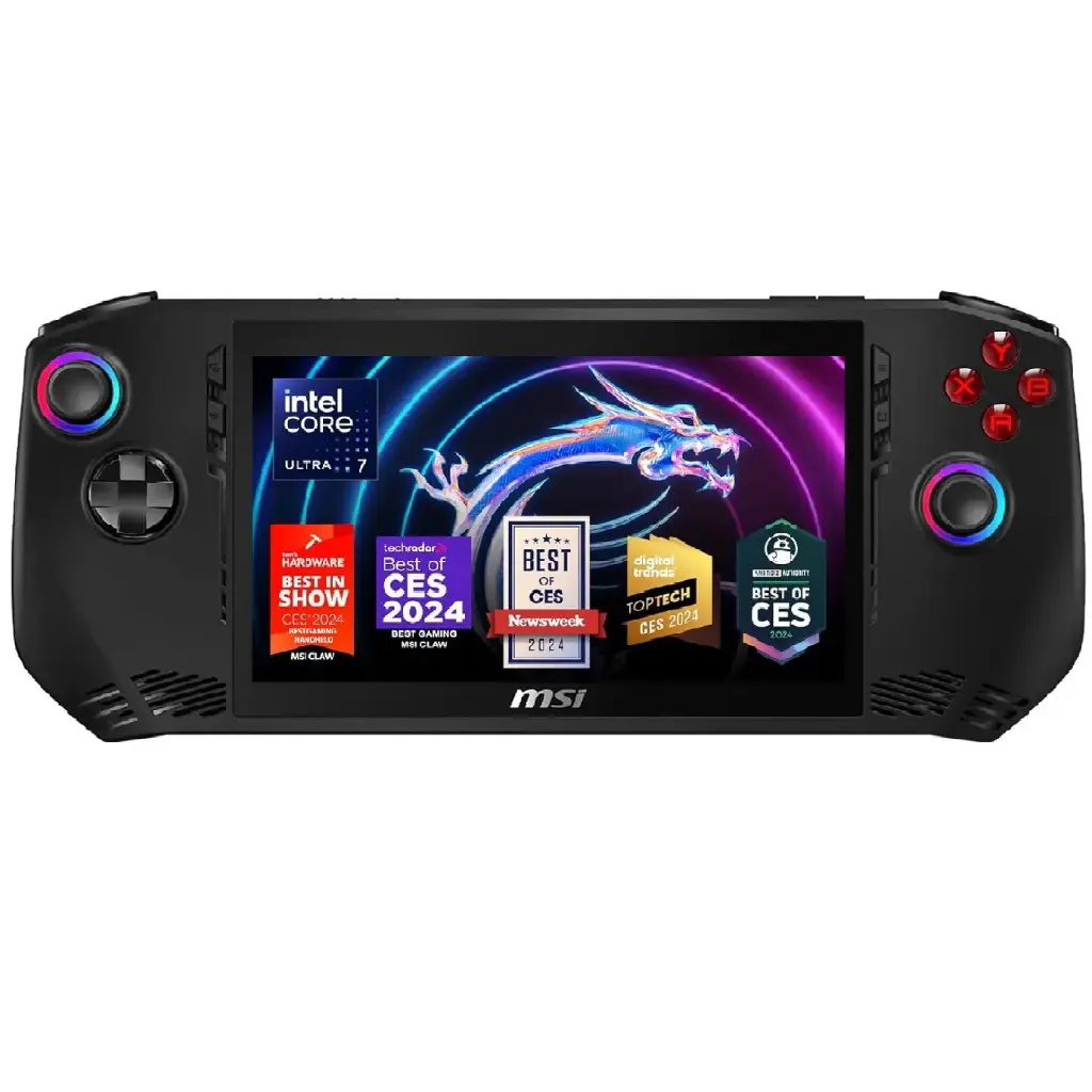 CONSOLA MSI CLAW A1M CORE ULTRA 5 16GB 512GB SSD 7 120HZ W11H A1M-052US 12M DE GARANTIA