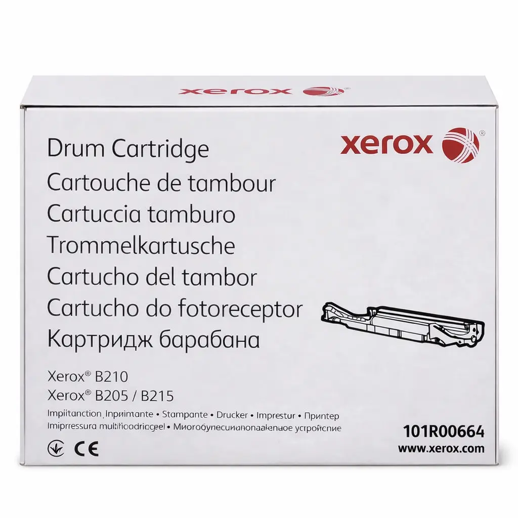 TAMBOR XEROX 101R00664 NEGRO RENDIMIENTO 10000 PAGS B210/B205/B215 GARANTIA CON FABRICANTE