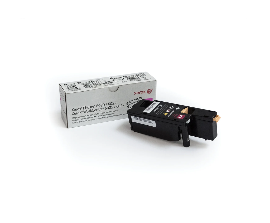 TONER XEROX 106R02761 MAGENTA 1000 PAGS PHASER 6020/6022/WC 6025/6027 GARANTIA CON FABRICANTE