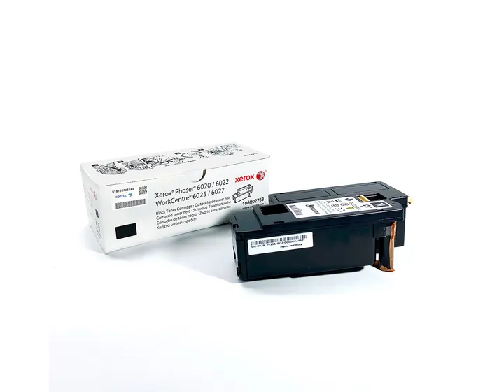 TONER XEROX 106R02763 NEGRO 2000 PAGS PHASER 6020/6022/WC 6025/6027 GARANTIA CON FABRICANTE