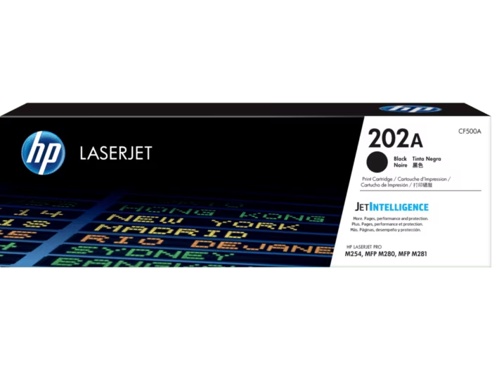 TONER HP 202A NEGRO 1400 PAGS COM/M254/M280/M254/MFP M281 CF500A SIN GARANTIA