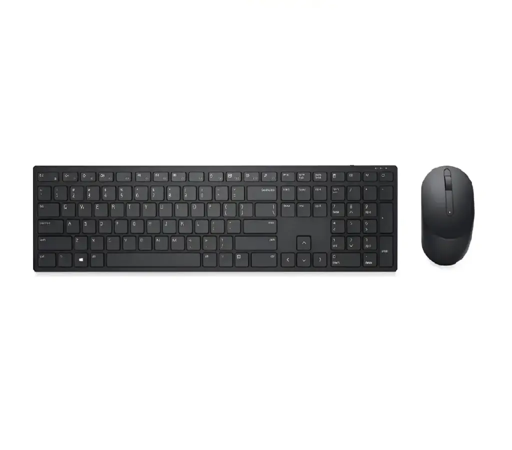 KIT TECLADO Y MOUSE DELL KM5221W TEC/ESP INALAMBRICO USB NEGRO 580-AJIU 11M DE GARANTIA