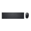 KIT TECLADO Y MOUSE DELL KM5221W TEC/ESP INALAMBRICO USB NEGRO 580-AJIU 11M DE GARANTIA
