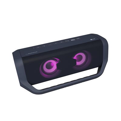 BOCINA LG XBOOM GO P7 PORTABLE SPEAKER 10W RESISTENTE AL AGUA NEGRO P7.DUSAWLK 1AÑO DE GARANTIA