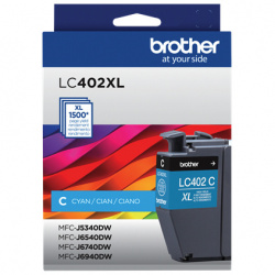 CARTUCHO BROTHER LC402XL  CYAN SUPER ALTO RENDIMIENTO LC402XLC SIN GARANTIA