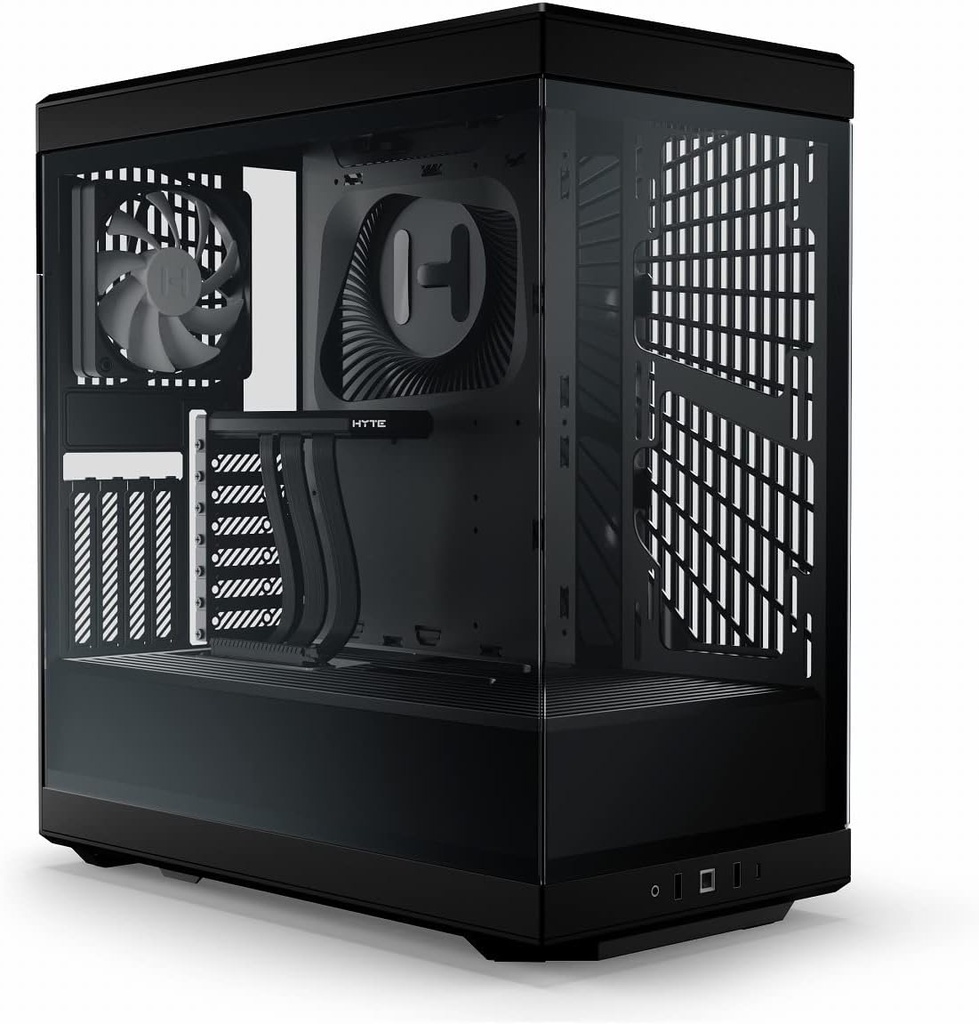 GABINETE HYTE Y40 NEGRO ATX S/FUENTE CRISTAL CS-HYTE-Y40-B 11M DE GARANTIA