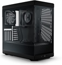 GABINETE HYTE Y40 NEGRO ATX S/FUENTE CRISTAL CS-HYTE-Y40-B 11M DE GARANTIA