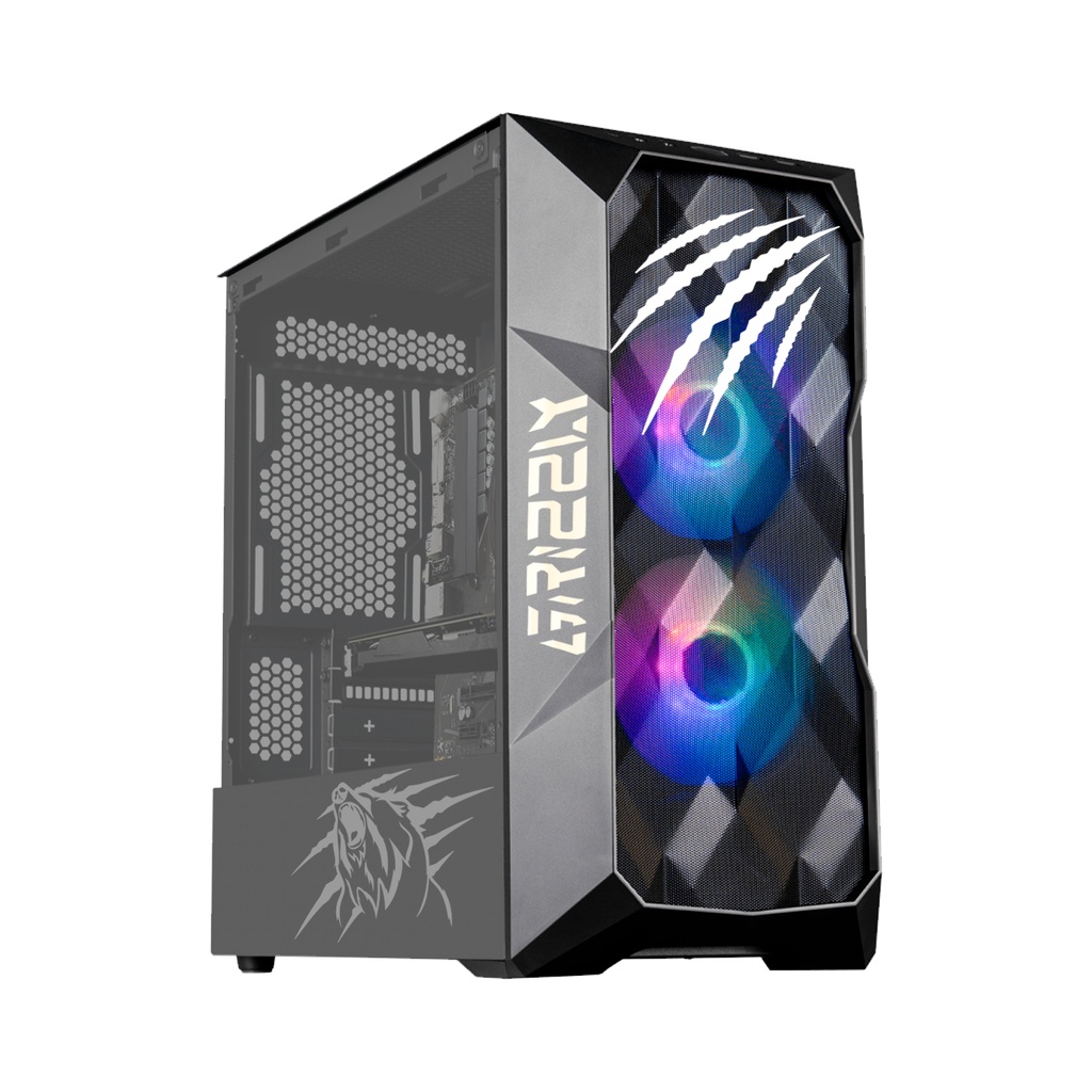 PC GAMER GRIZZLY AMD RYZEN 7 5700G 3.8GHZ RTX3060 16GB NV2 1TB WIFI BT PG-AMD051 UN AÑO DE GARANTIA
